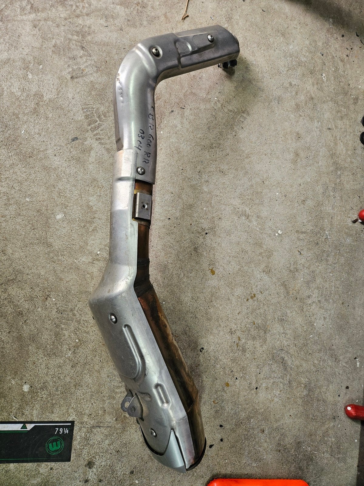 Honda CBR 600 RR Uitlaat 2003/2004 - Standaard, Uitstekend, Motoren, Ophalen, Gebruikt
