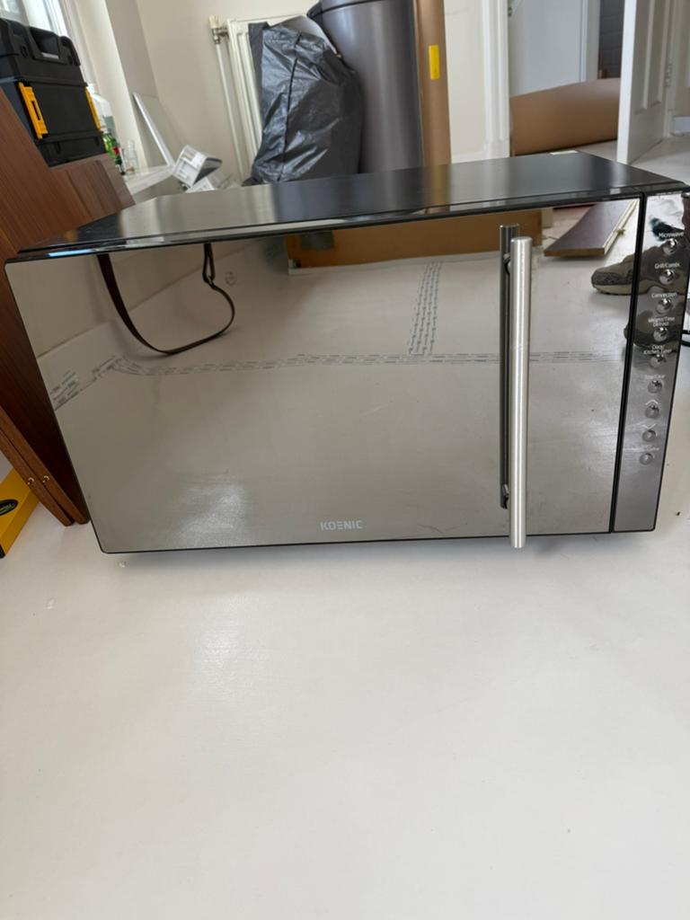 Koenic combi oven magnetron, Witgoed en Apparatuur, Ovens, Ophalen, Minder dan 45 cm, Hete lucht, Combi-oven