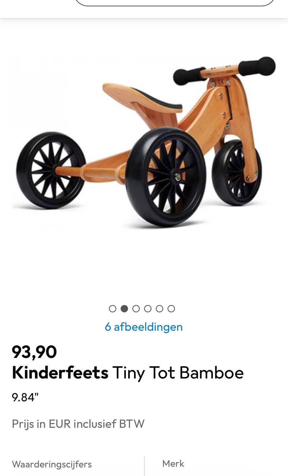 Kinder fiets te koop !!!, Ophalen of Verzenden, Nieuw, 20 inch of meer