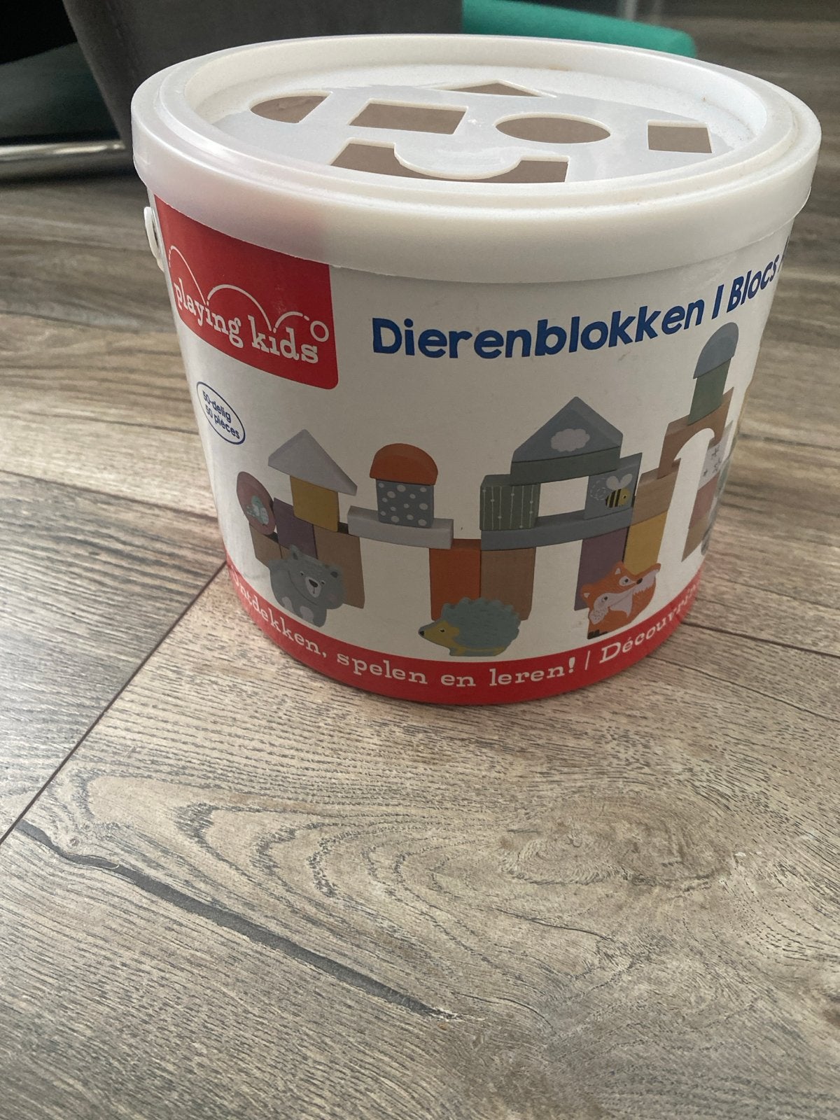 Playing Kids Dierenblokken | Blocs Animaux, Ophalen of Verzenden, Zo goed als nieuw, Overige merken