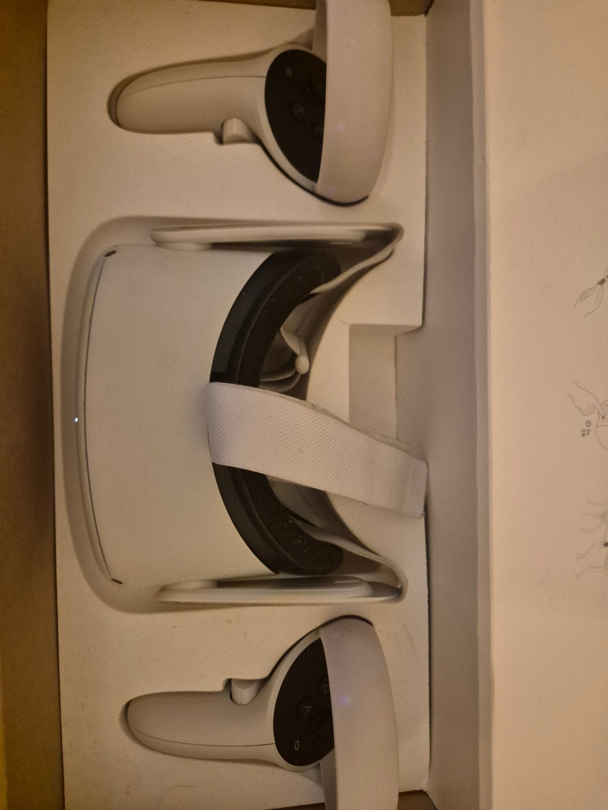 Meta Quest 2 VR bril - Zo goed als nieuw, Spelcomputers en Games, Virtual Reality, Ophalen of Verzenden, Zo goed als nieuw, VR-bril