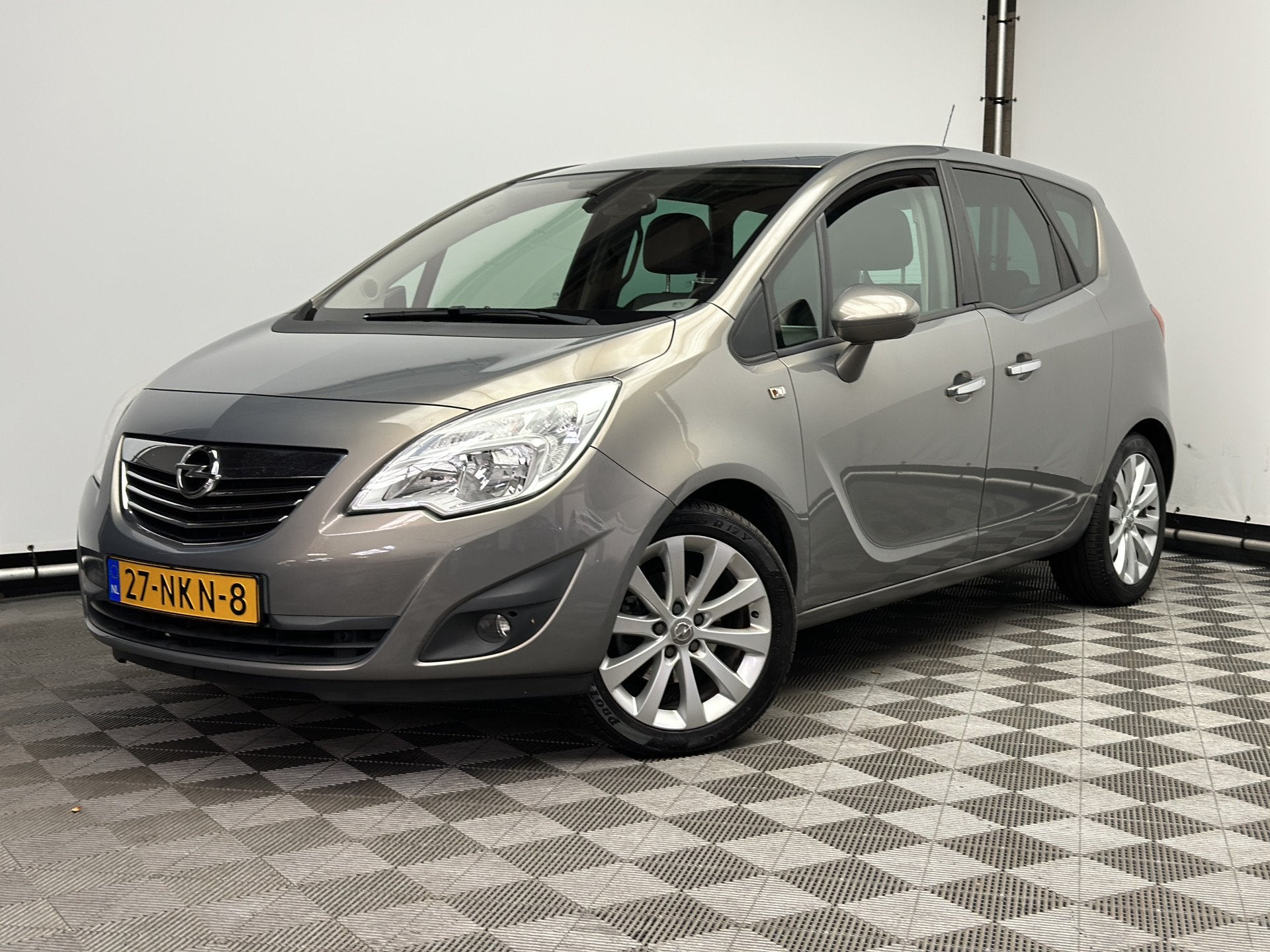 Opel Meriva 1.4 Turbo Cosmo ECC LM16" NL Auto (bj 2010), Auto's, Voorwielaandrijving, Euro 5, Gebruikt, 4 cilinders