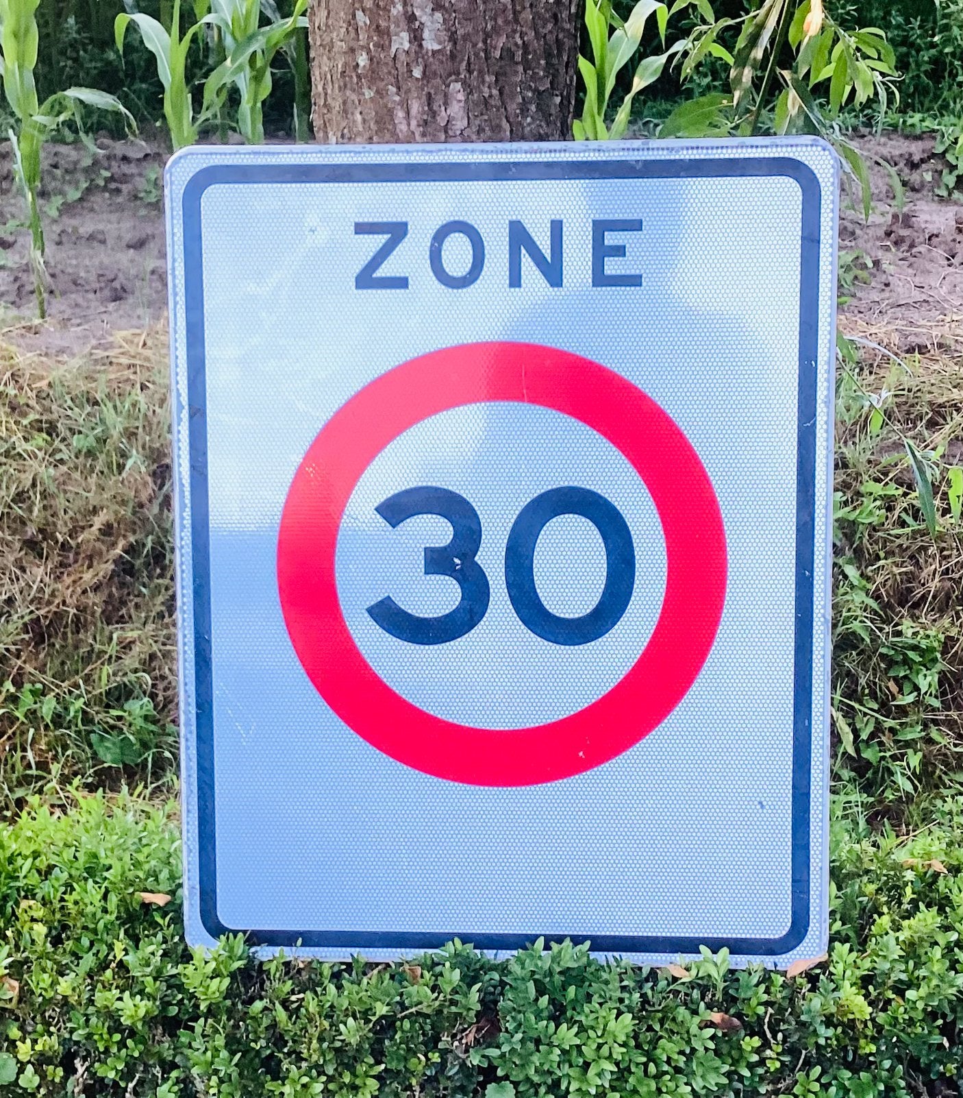 Verkeersbord reflecterend origineel, Ophalen of Verzenden, Gebruikt