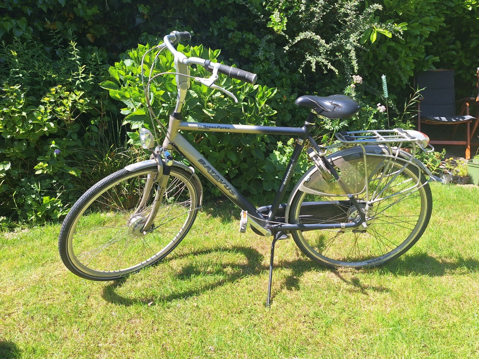 Gebruikte Batavus fiets met goed AXA slot, Fietsen en Brommers, Ophalen, Gebruikt, Gazelle