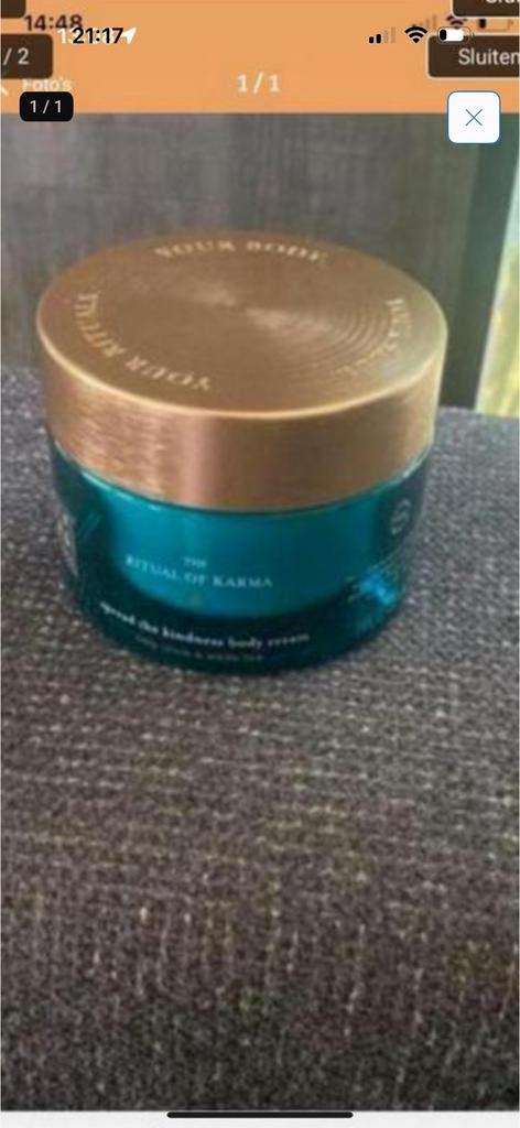 Rituals Karma Body Cream, Ophalen of Verzenden, Nieuw, Bodylotion, Crème of Olie