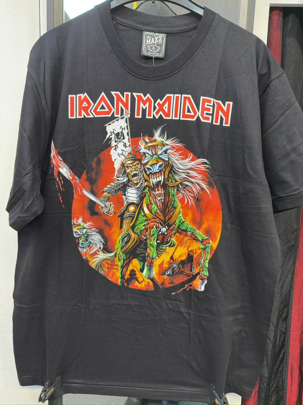 Iron maiden t-shirt maat XL, Ophalen of Verzenden, Nieuw, Maat 56/58 (XL), Zwart