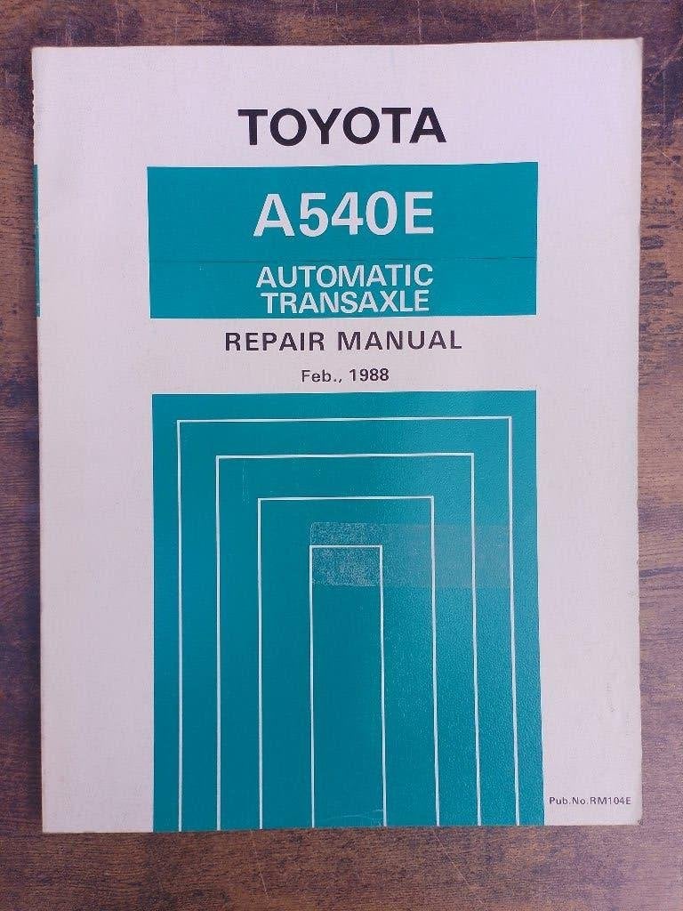 Toyota dealer werkplaatsboek Automaatbakken, Verzenden, Gelezen, Toyota