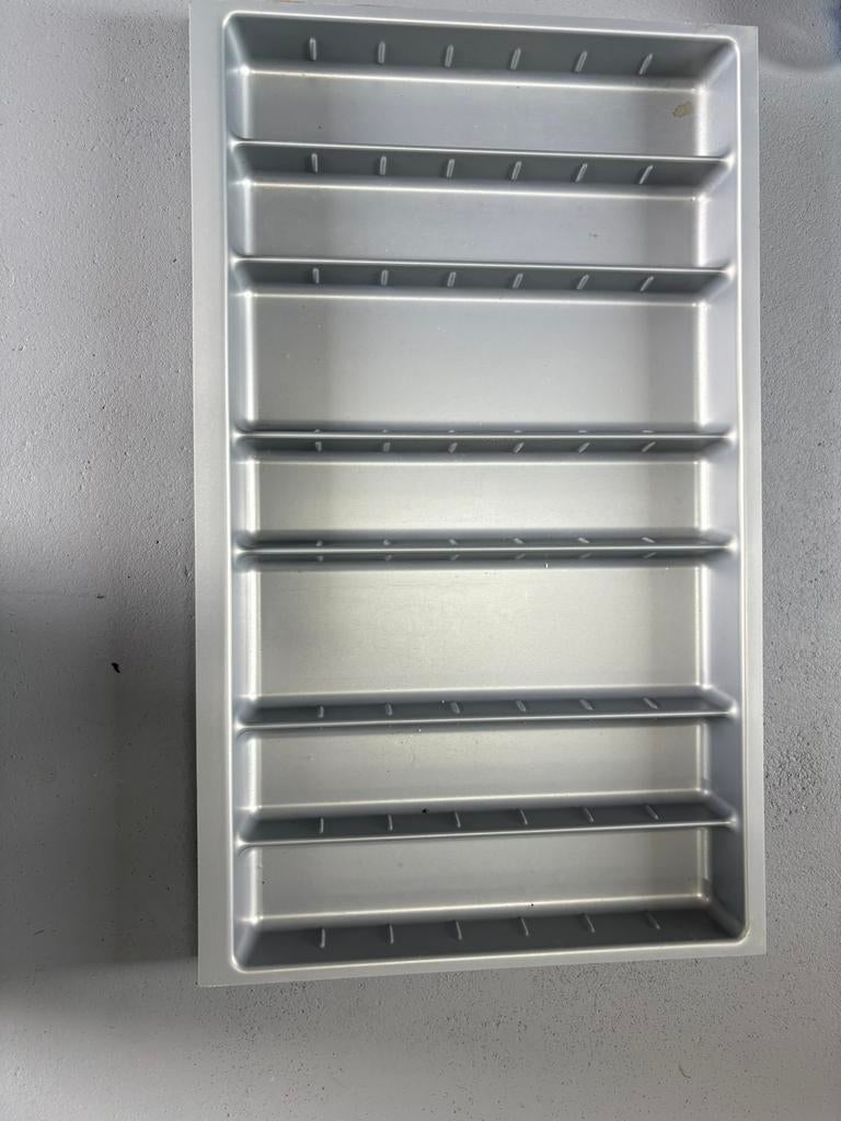 Bestekbak inzet keukenlade, Huis en Inrichting, Ophalen, Gebruikt, Rvs of Chroom