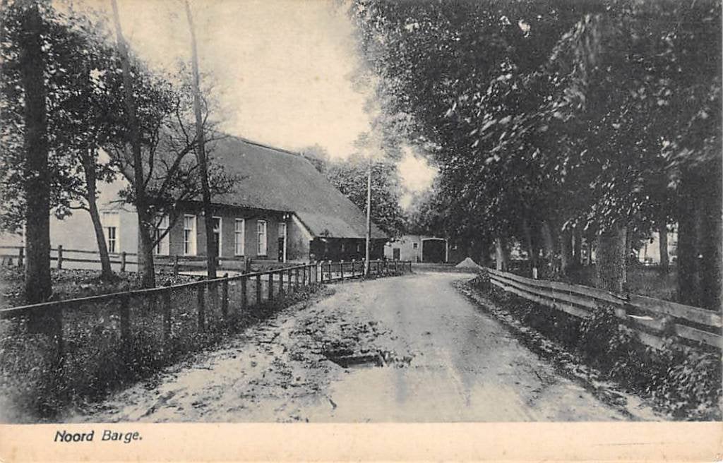 Noord-Barge Emmen Drenthe, Verzenden, Voor 1920, Gelopen, Drenthe