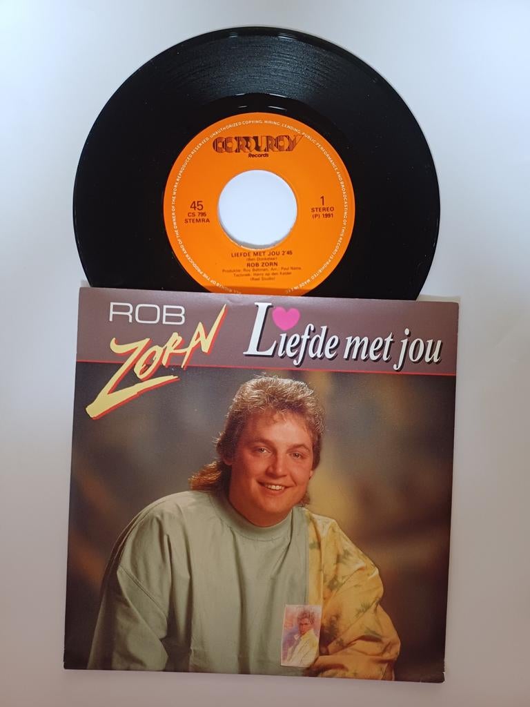 Rob Zorn - Liefde met jou, Ophalen of Verzenden, Gebruikt, Nederlandstalig