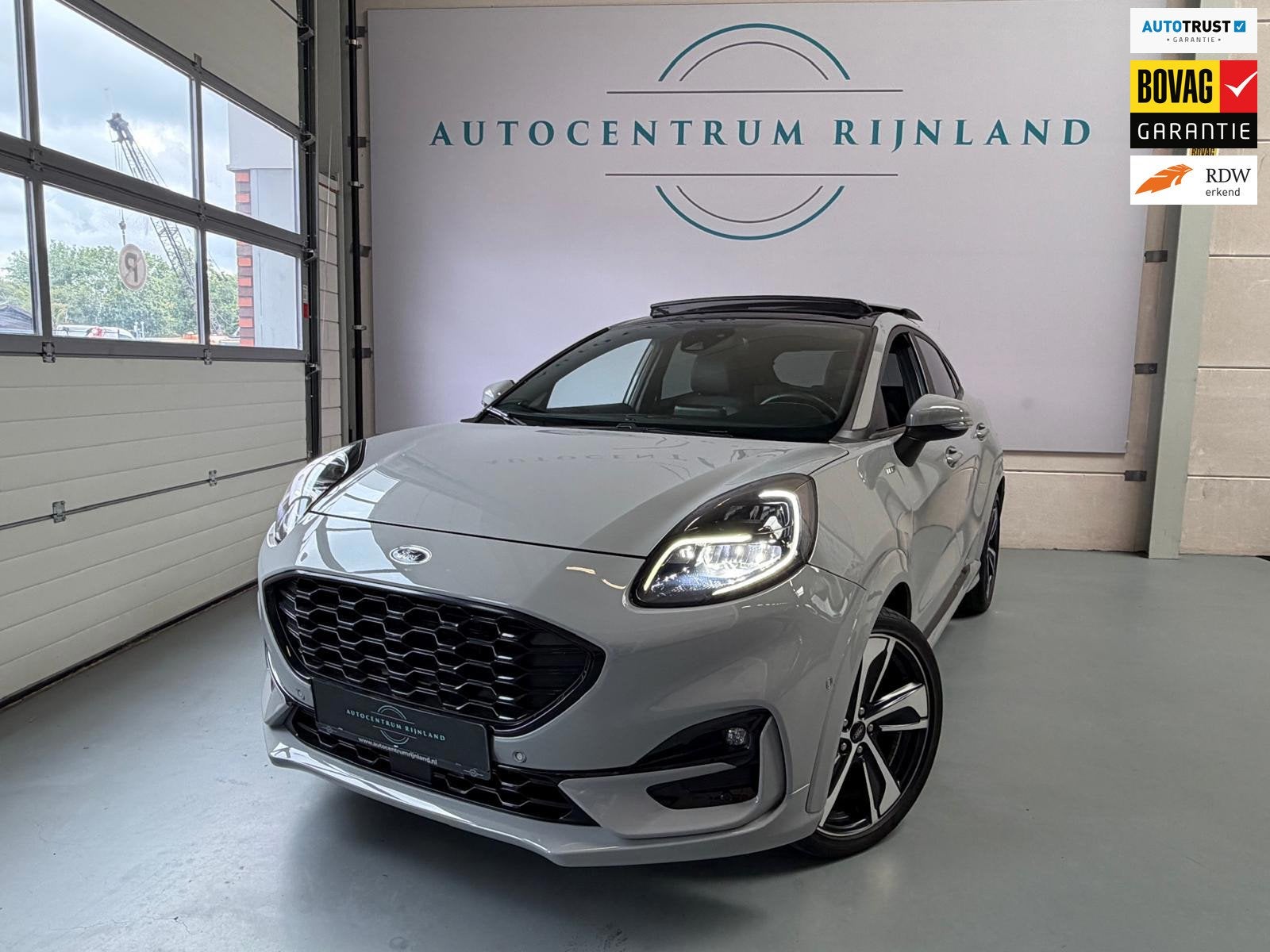 Ford Puma 1.0 EcoBoost Hybrid ST-Line X Vignale, 1 Jaar Bova, Voorwielaandrijving, Leder, Bedrijf, Nieuw