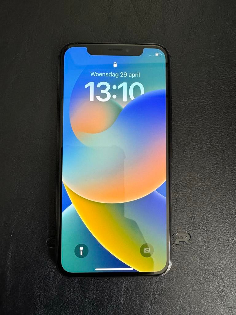 iPhone X Zwart 64GB - Zo goed als nieuw!, Telecommunicatie, Mobiele telefoons | Apple iPhone, Zwart, Zo goed als nieuw, 64 GB