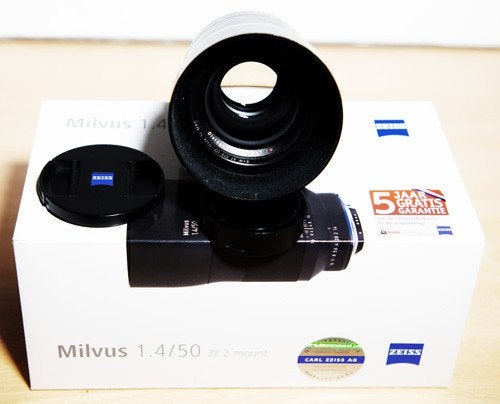 Zeiss Milvus 50mm F/1.4 ZF-2 Nikon mount, Ophalen, Zo goed als nieuw, 50 mm, Zeiss