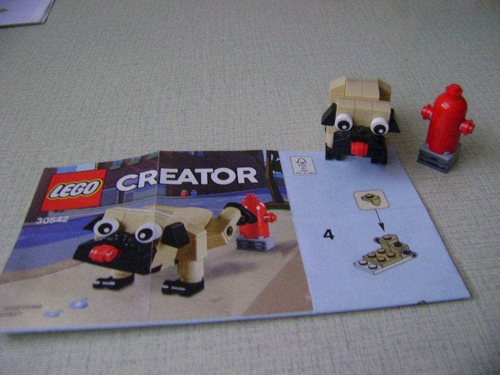 lego creator mops hondje, Ophalen, Gebruikt, Lego, Compleet