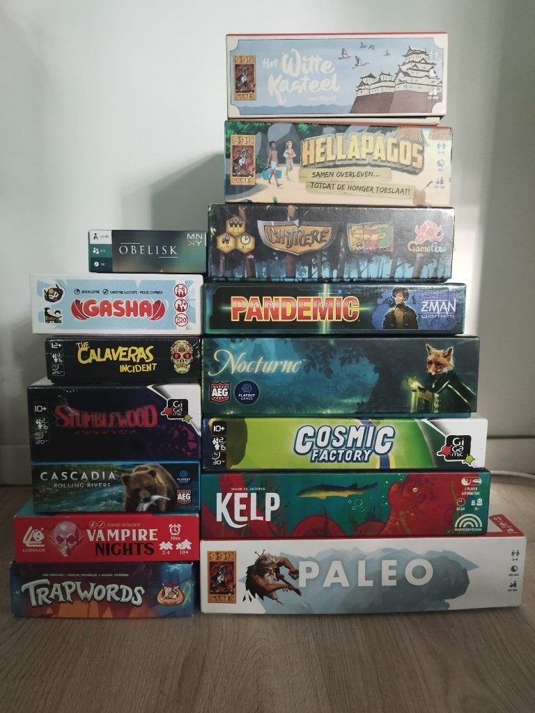 Diverse Moderne Bordspellen, Een of twee spelers, Ophalen of Verzenden, Zo goed als nieuw, Diverse