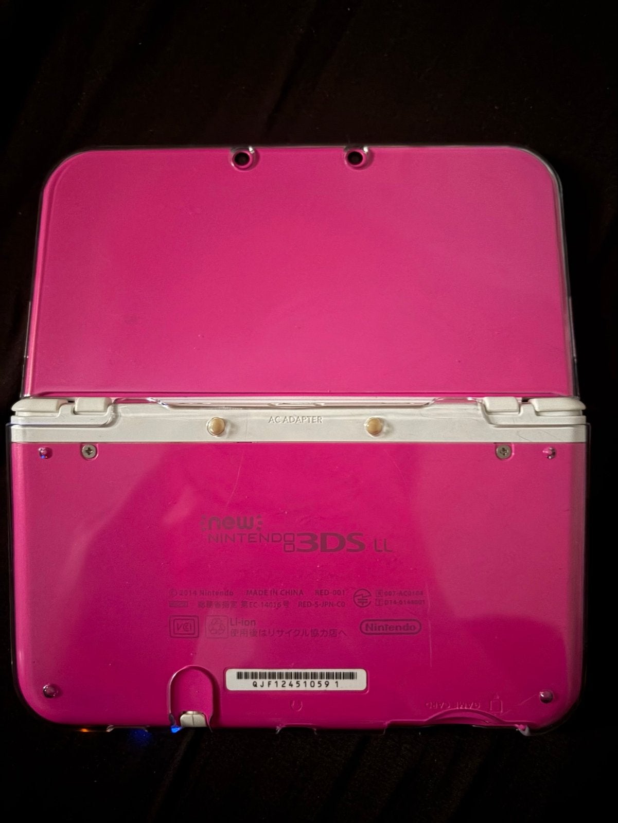 New 3DS XL (Japans) - Modded, 128GB, Dubbel IPS, Spelcomputers en Games, Met games, 3DS XL, Ophalen of Verzenden, Zo goed als nieuw