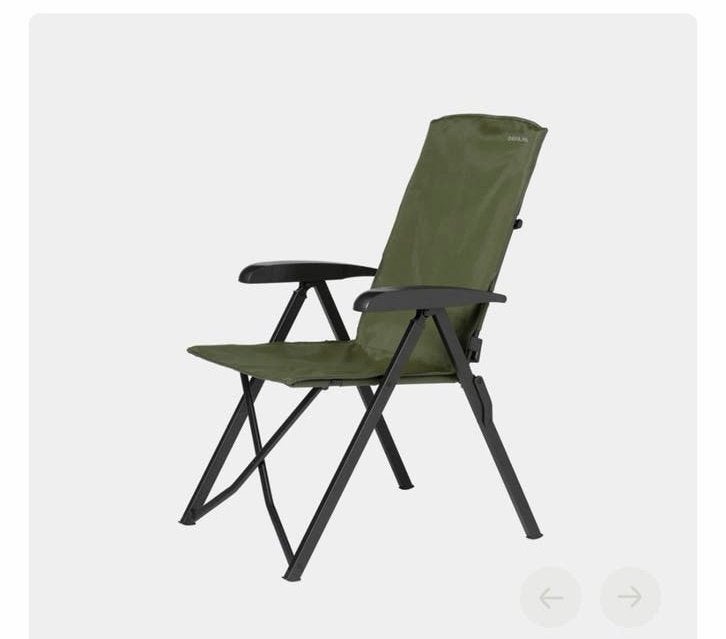 Campingstoel 2x Defa Easy Standen Olijfgroen (ongebruikt), Ophalen, Nieuw