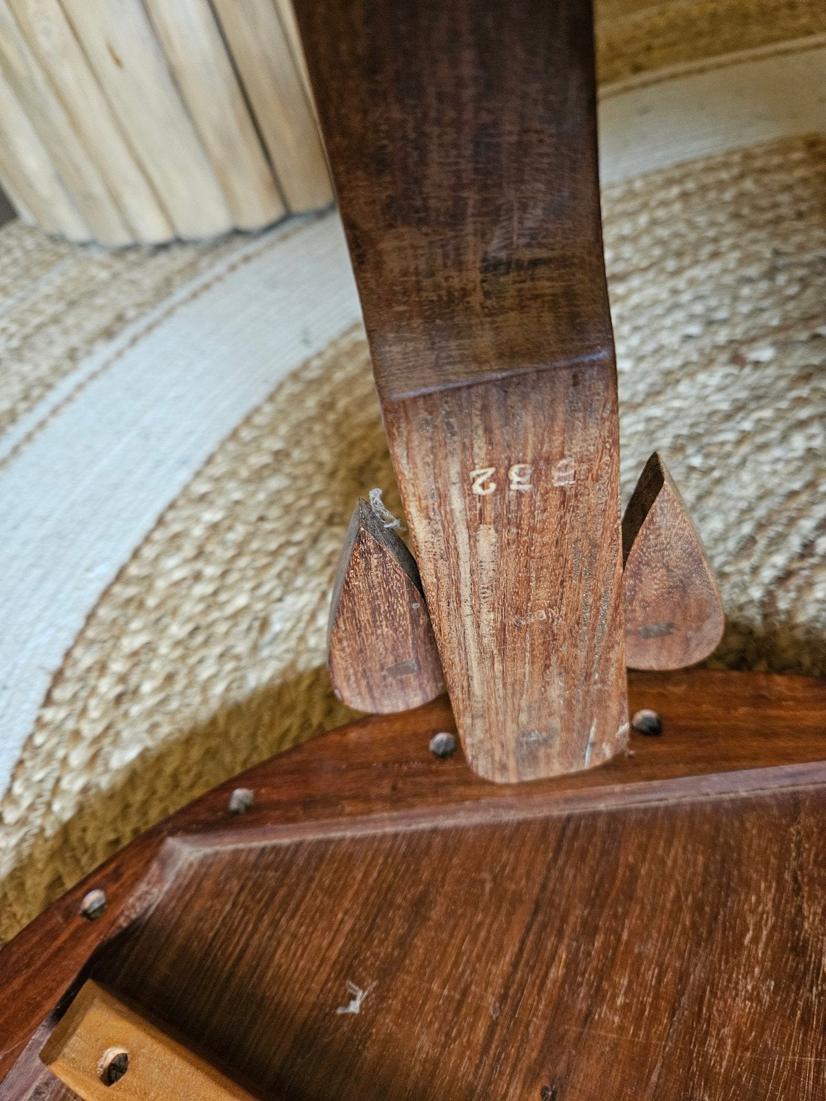 Prachtige Indiase Bijzettafel met Pauwen Inlegwerk, Ophalen of Verzenden