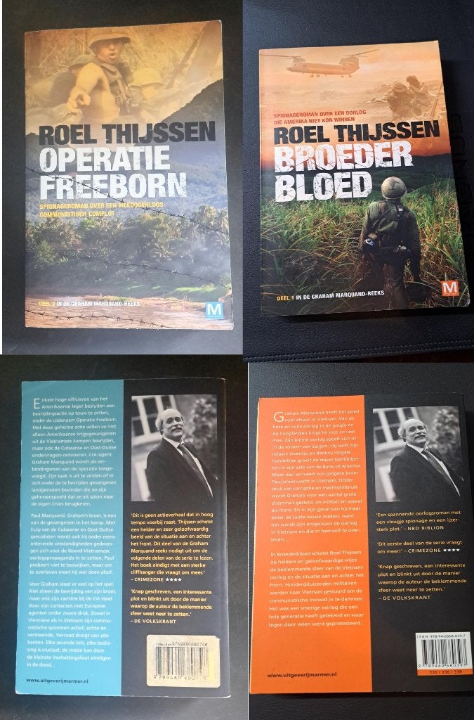 Broederbloed & Operatie Freeborn Graham Marquand-reeks, Ophalen of Verzenden, Zo goed als nieuw