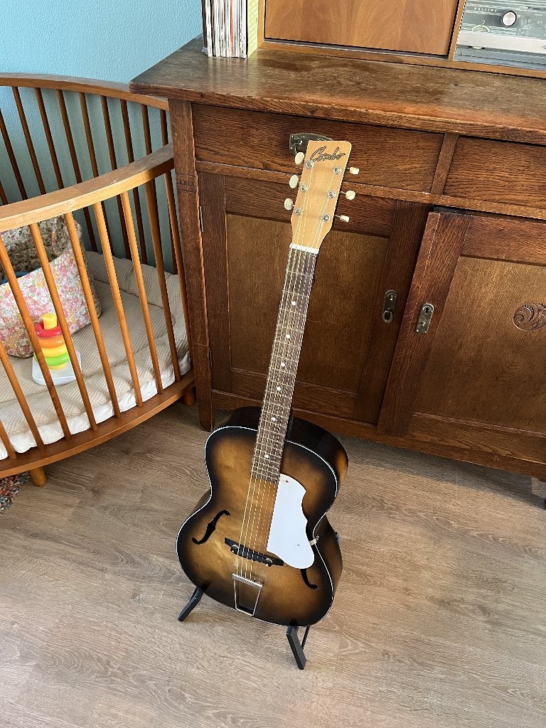 2 egmond gitaren. (Archtop & Toledo), Ophalen, Zo goed als nieuw, Western- of Steelstringgitaar