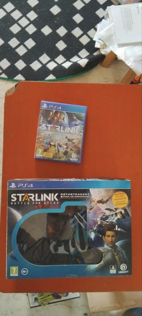 Starlink: Battle for Atlas PS4 Starter Pack + extra's, Spelcomputers en Games, Avontuur en Actie, Gebruikt, 2 spelers, Eén computer