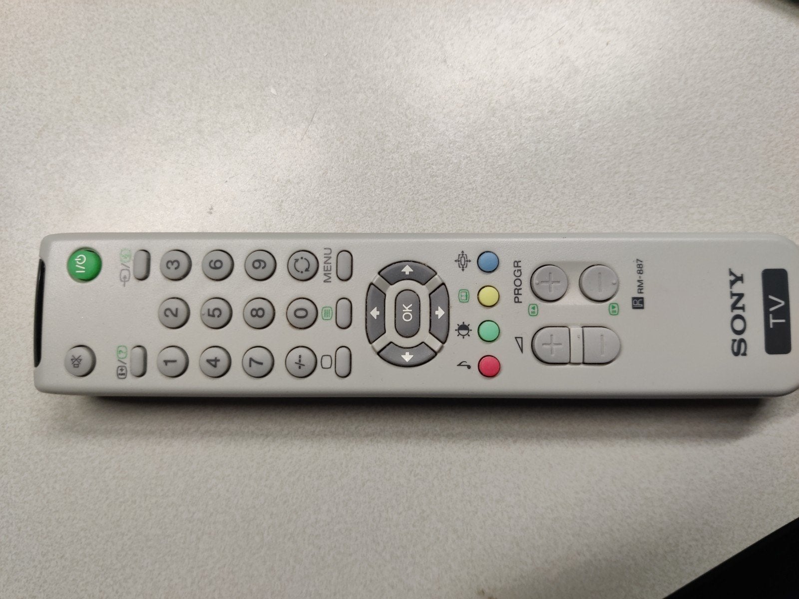 Afstandsbediening voor Sony TV - Model RM-887, Ophalen of Verzenden, Gebruikt, Origineel, Tv