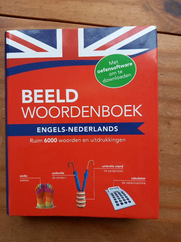 Beeldwoordenboek Engels - Nederlands, Ophalen of Verzenden, Zo goed als nieuw, Overige uitgevers, Engels