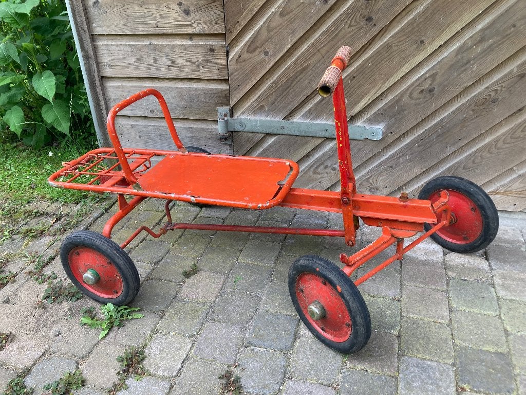 Klassieke stalen speelgoed kar ‘vliegende Hollander’, Kinderen en Baby's, Speelgoed | Buiten | Skelters, Ophalen, Gebruikt, Overige merken