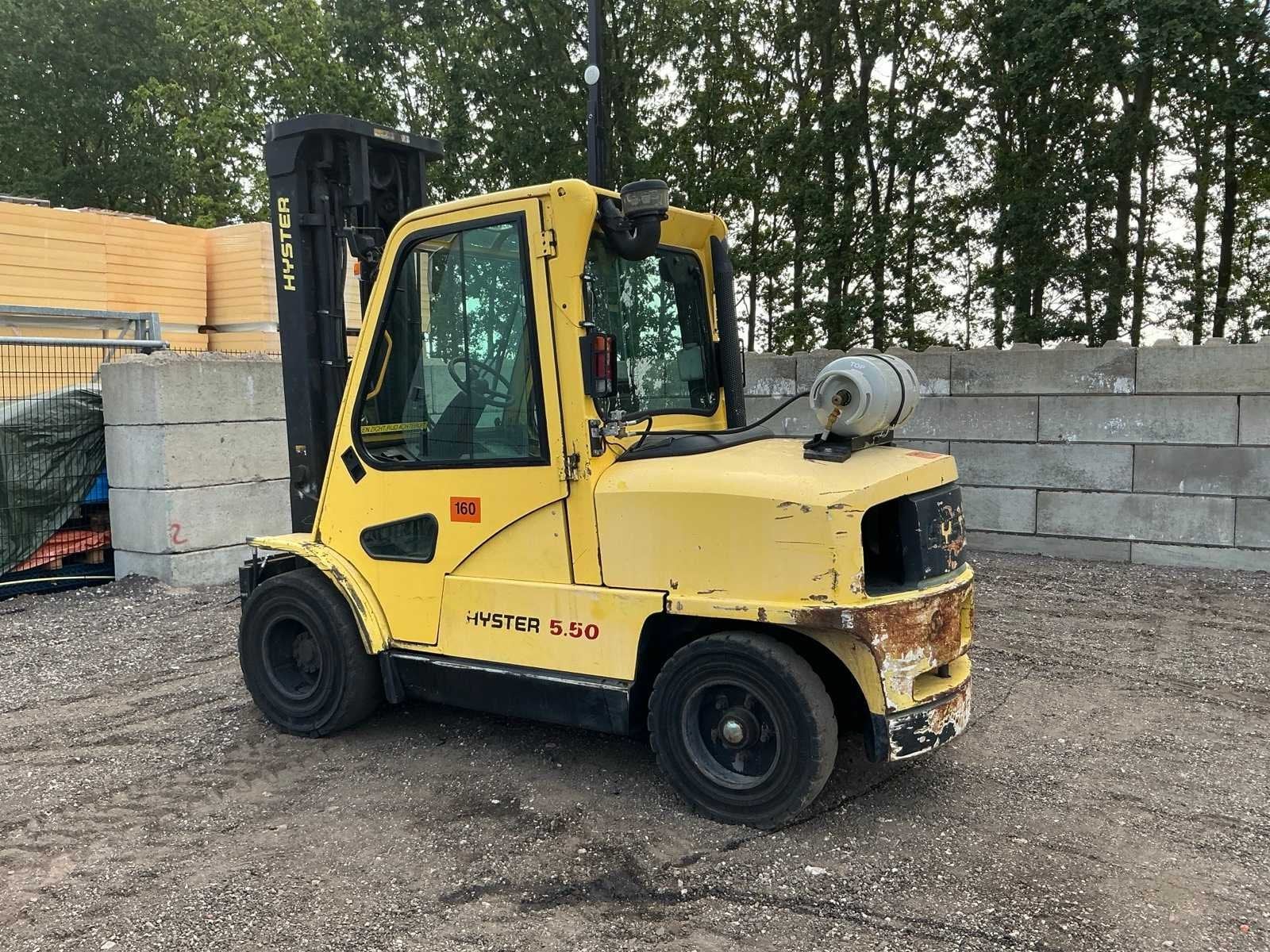 2004 Hyster H5.50XM Vorkheftruck, Zakelijke goederen, LPG, Heftruck, Hyster