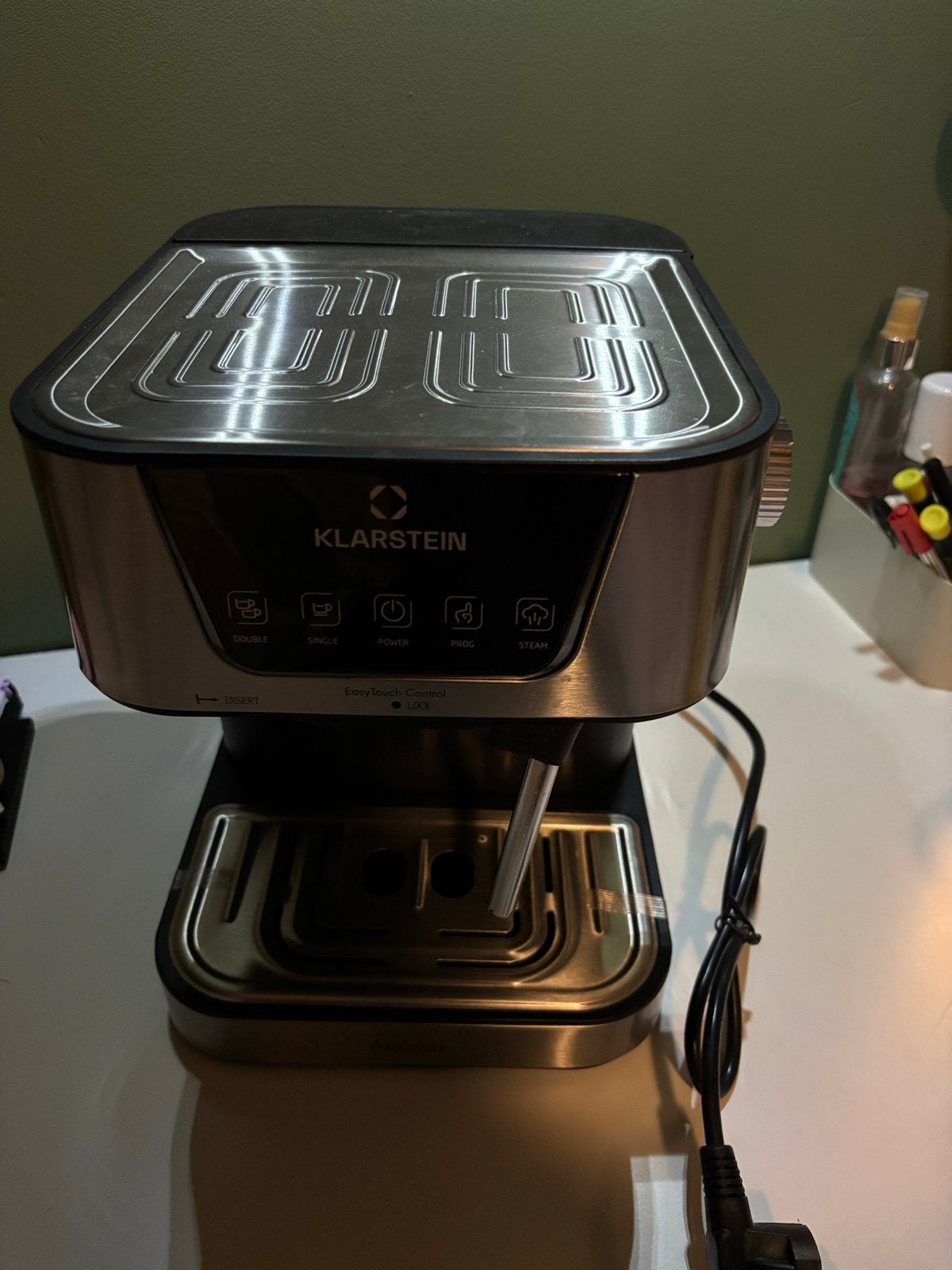 Klarstein koffiezetapparaat, Espresso apparaat, Gemalen koffie, Zo goed als nieuw, 4 tot 10 kopjes