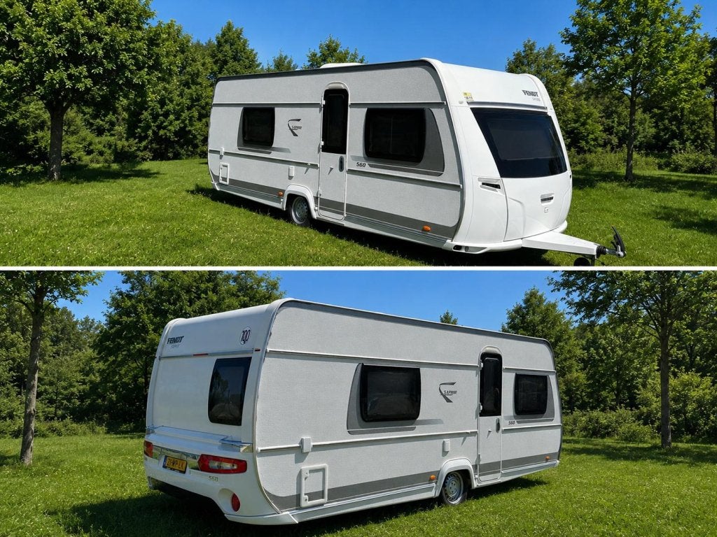 Fendt Saphir 560 FD (1007985), Caravans en Kamperen, Caravans, Rondzit, Overige typen, Schokbreker, Particulier