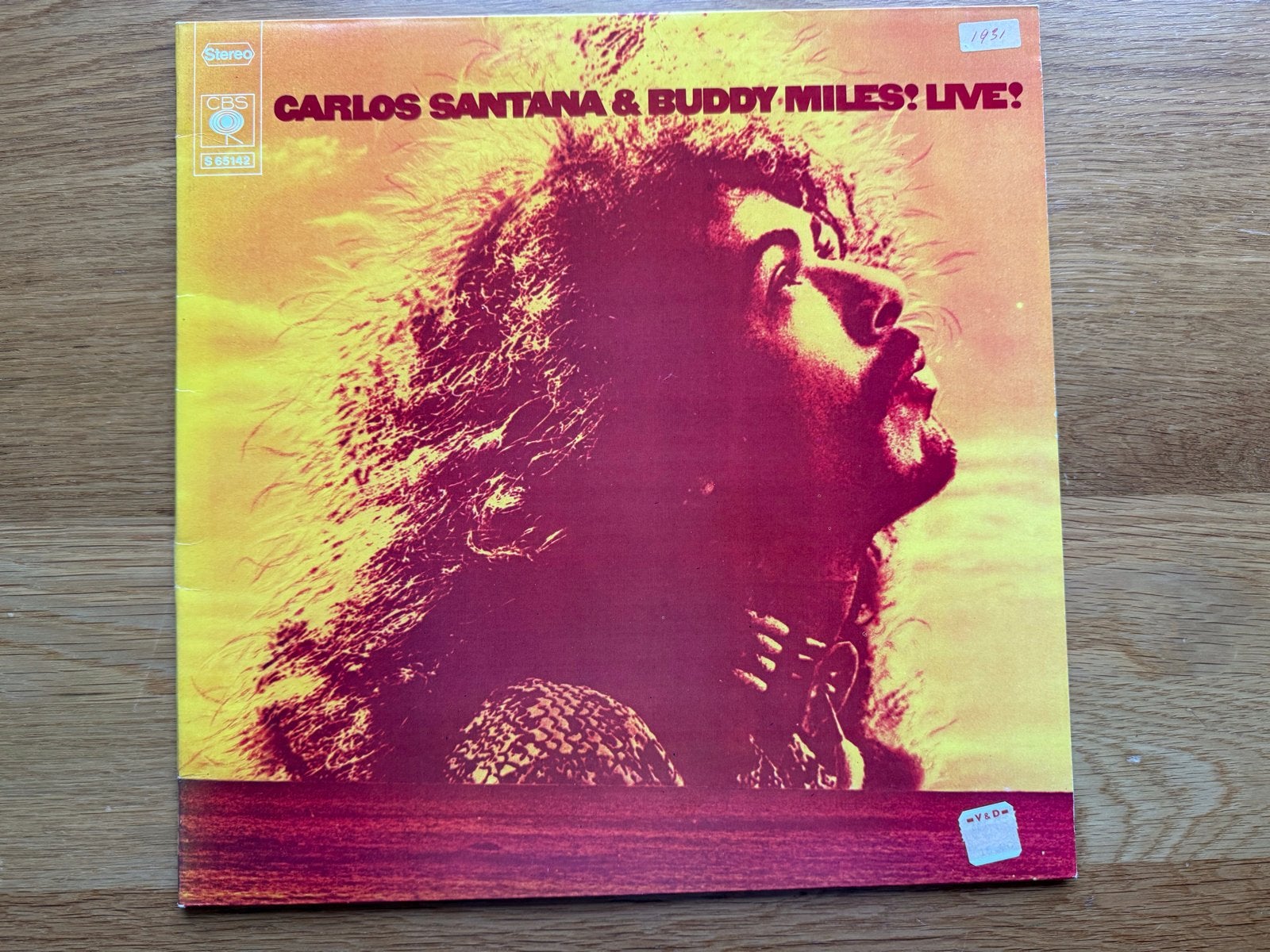 Carlos Santana & Buddy Miles! Live! LP (1972), LP, Rock, Gebruikt, Originele persing