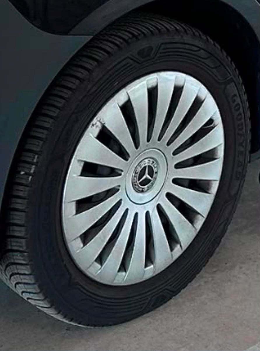 Stalen velgen / wieldoppen 17 inch voor Mercedes-Benz Vito, Ophalen, Zo goed als nieuw