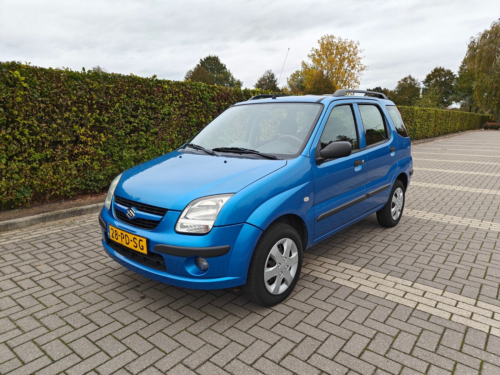 Suzuki Ignis 1.5 5D 2004 Handgeschakeld Blauw, Voorwielaandrijving, Dealer onderhouden, 4 cilinders, Stationwagon