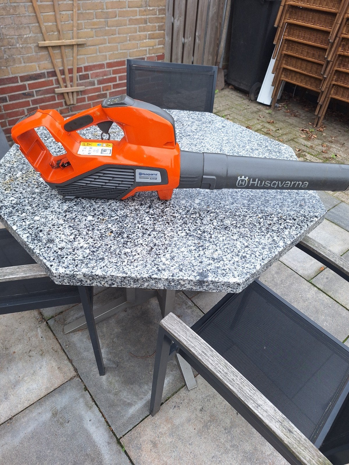 Husqvarna 525iB bladblazer, ., Accu, Ophalen of Verzenden, Zo goed als nieuw