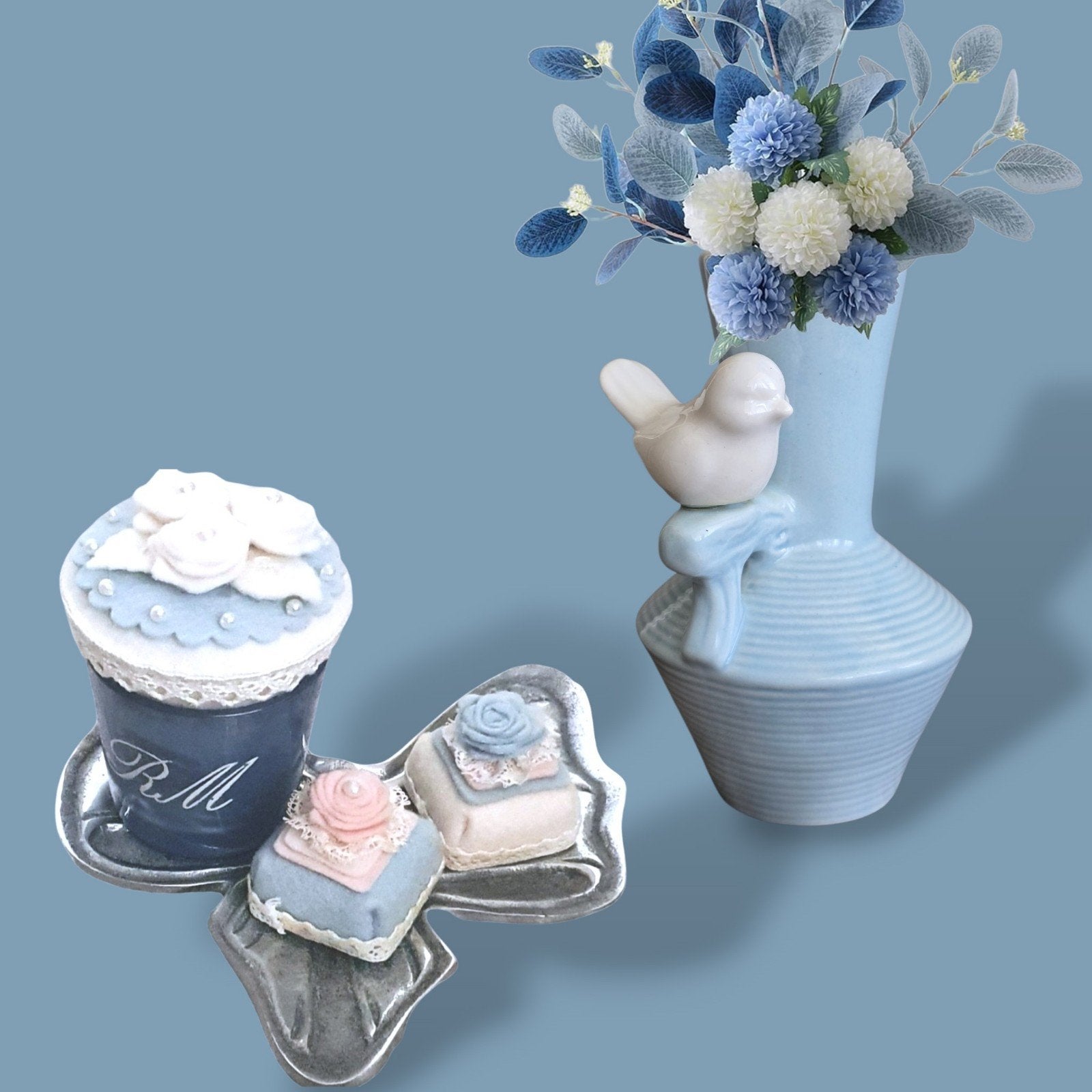 Vaas & Handmade petitfour & Rivièra maison strik & RMvotive, Ophalen of Verzenden, Overige kleuren, Glas, Minder dan 50 cm