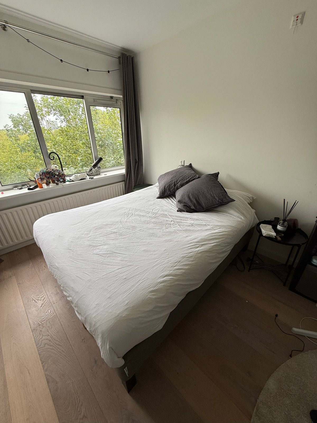 IKEA Espevär tweepersoonsbed (160x200 cm), Huis en Inrichting, Ophalen, Gebruikt, Tweepersoons, 200 cm