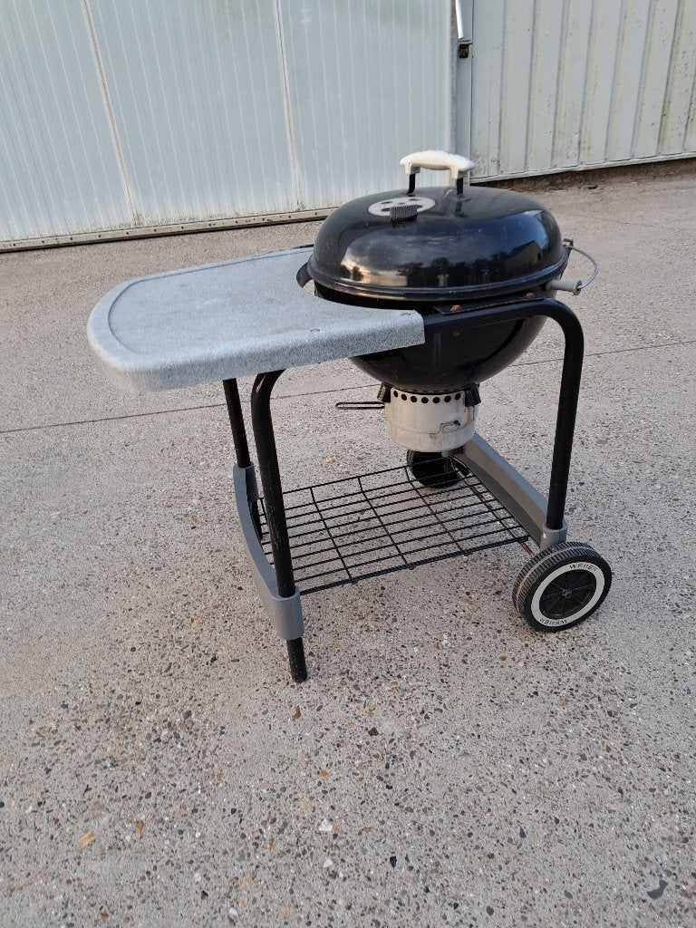 WEBER-houtskoolbarbecue Ø 47 cm Tafelonderstel, Tuin en Terras, Houtskoolbarbecues, Ophalen, Gebruikt, Weber
