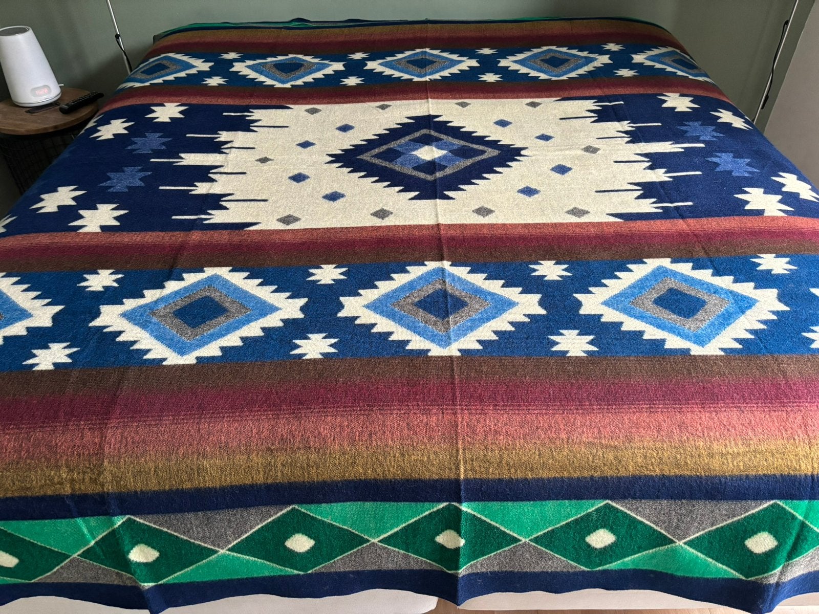 NIEUW! Alpaca wol deken sprei kleed plaid boho ibiza style, Ophalen of Verzenden, Nieuw