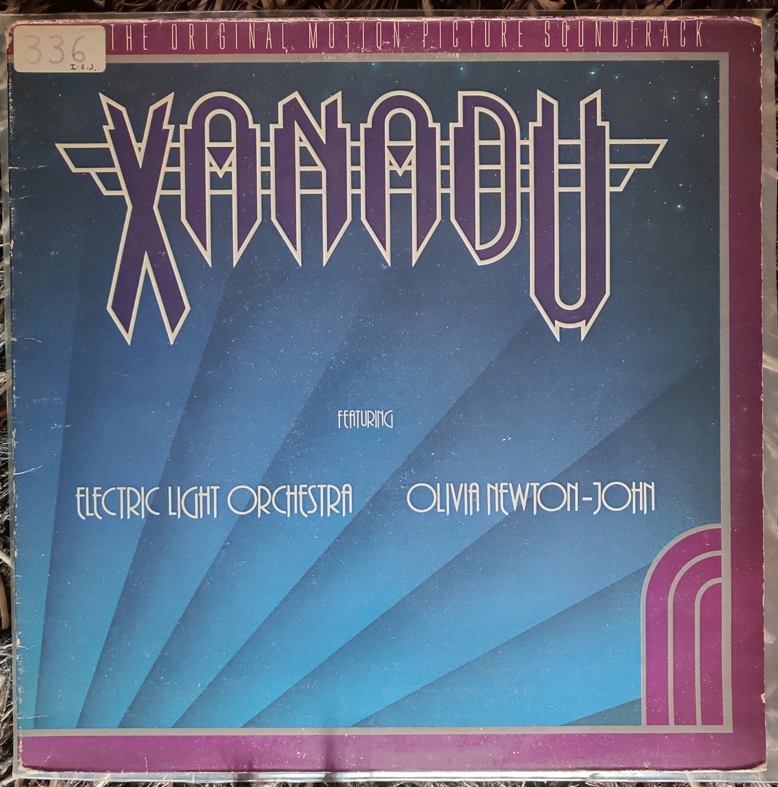 Xanadu Soundtrack LP - ELO & Olivia Newton-John, Cd's en Dvd's, LP, Gebruikt, Soundtrack, Originele persing