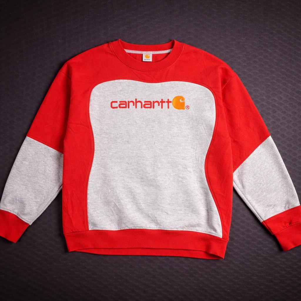 Carhartt Rework Rood/Grijs – L, Maat 52/54 (L), Carhartt, Ophalen of Verzenden, Zo goed als nieuw