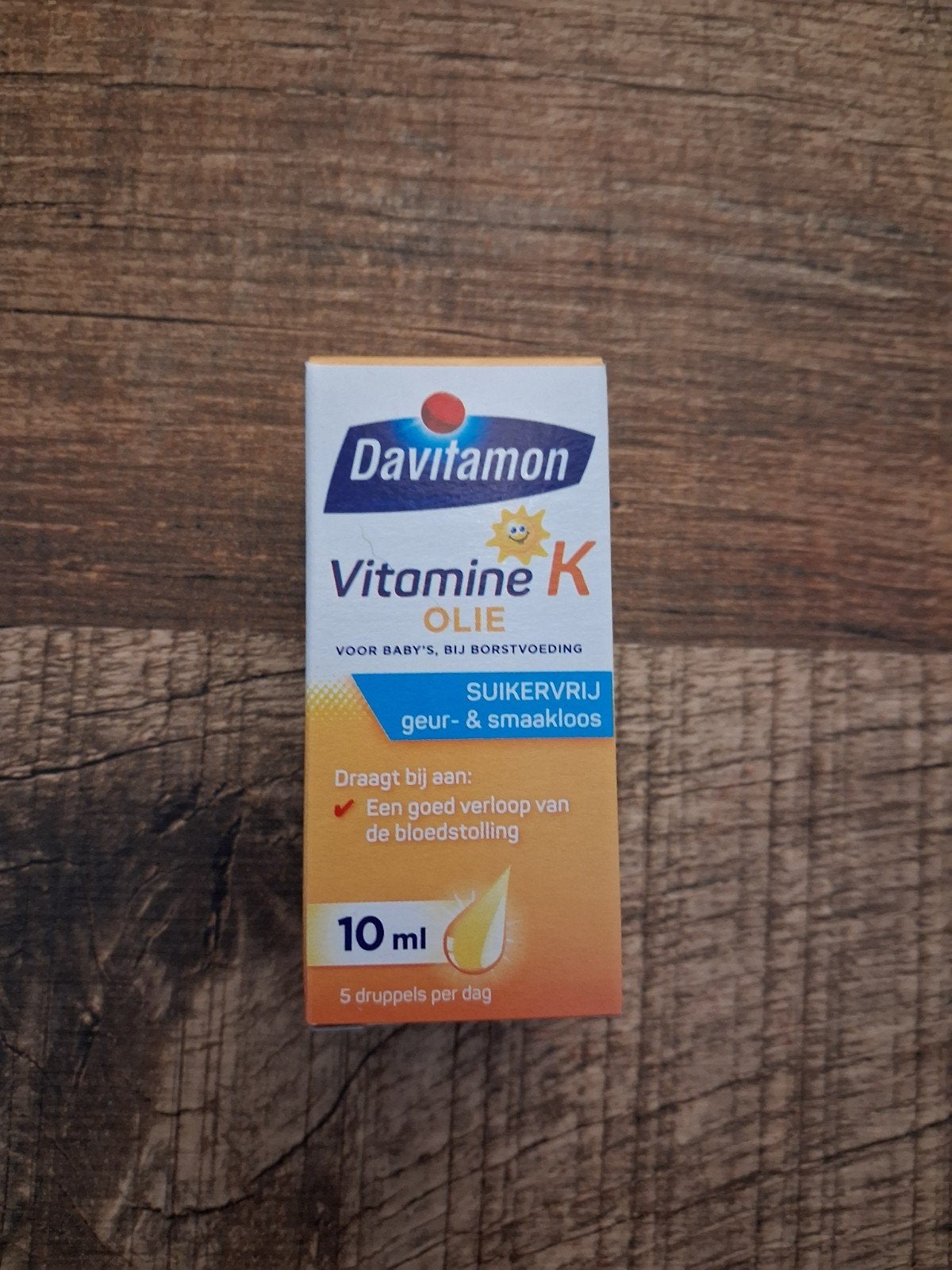 Davitamon Vitamine K Olie voor baby's (10 ml), Verzenden, Nieuw, Overige typen, Overige merken