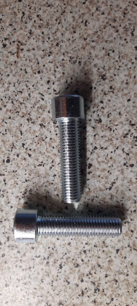 9121660 cil.inbusbout m16x60 8.8 Verzinkt, Ophalen of Verzenden, Nieuw, Bouten of Moeren