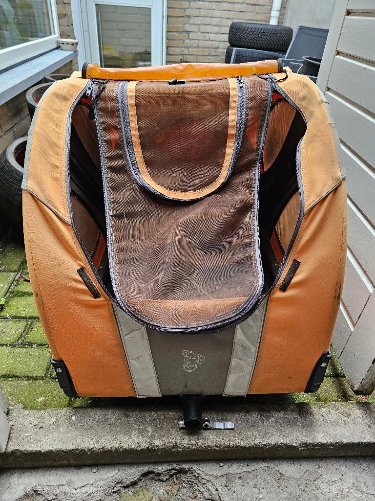 Doggyride novel fietskar, Ophalen, Gebruikt, Minder dan 20 kg, Opvouwbaar