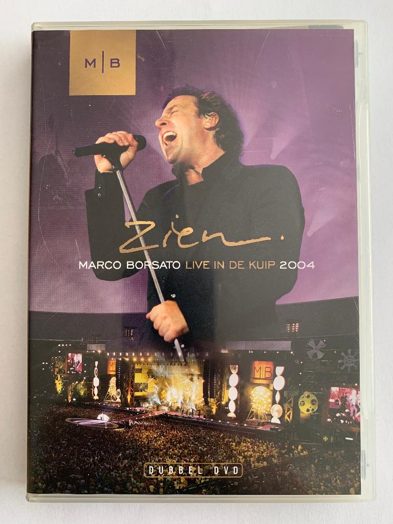dvd MARCO BORSATO zien live in de kuip in ~~nieuw~~ staat, Alle leeftijden, Verzenden, Zo goed als nieuw, Muziek en Concerten