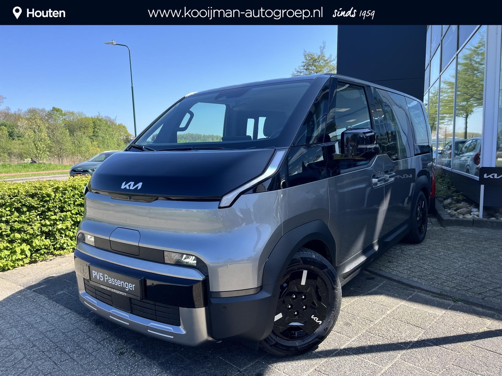 Kia PV5 Passenger Elite 71.2 kWh , Snel Leverbaar! Inclusief, Auto's, Kia, Bedrijf, Te koop, Overige modellen, 360° camera, ABS