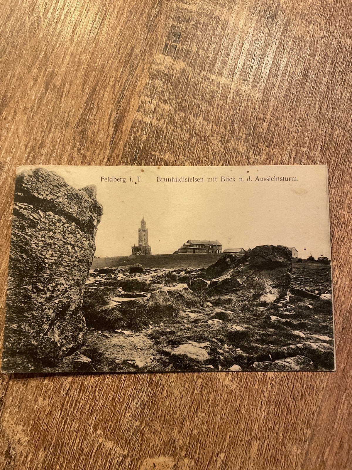 Oude Ansichtkaart Feldberg i. T. Brunhildisfelsen, Ophalen of Verzenden, Gelopen, Stad of Dorp