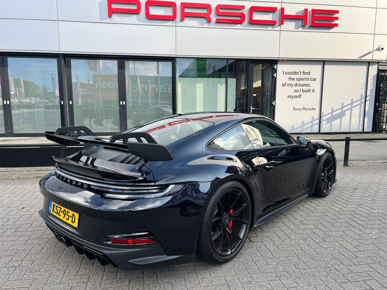 PORSCHE 911 GT3 CLUBSPORT FULL PPF NEW PORSCHE APPROVED LIFT, Auto's, Automaat, Dealer onderhouden, Achterwielaandrijving, Zwart