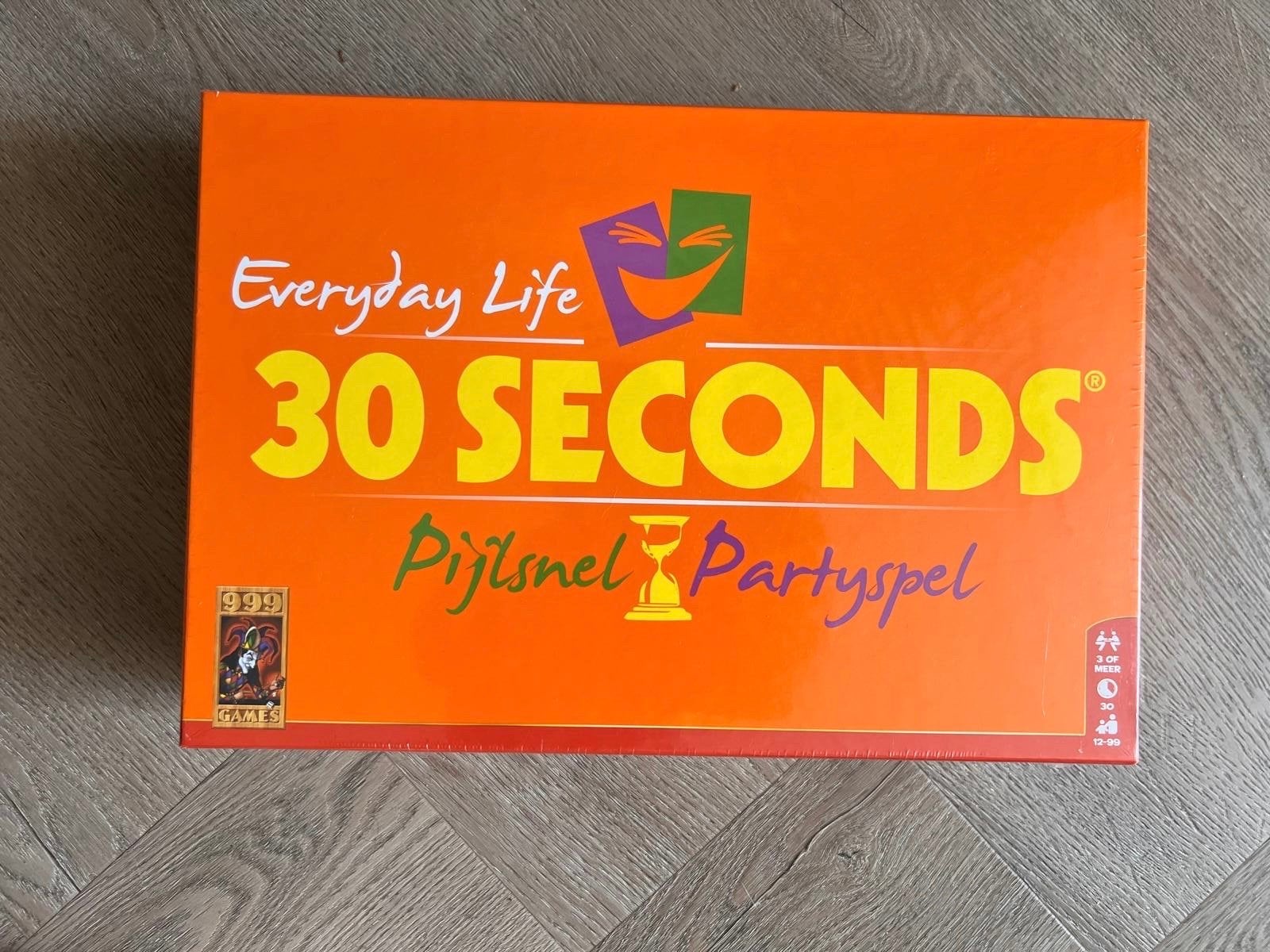30 Seconds Everyday Life - Pijlsnel Partyspel, Drie of vier spelers, Ophalen of Verzenden, Nieuw