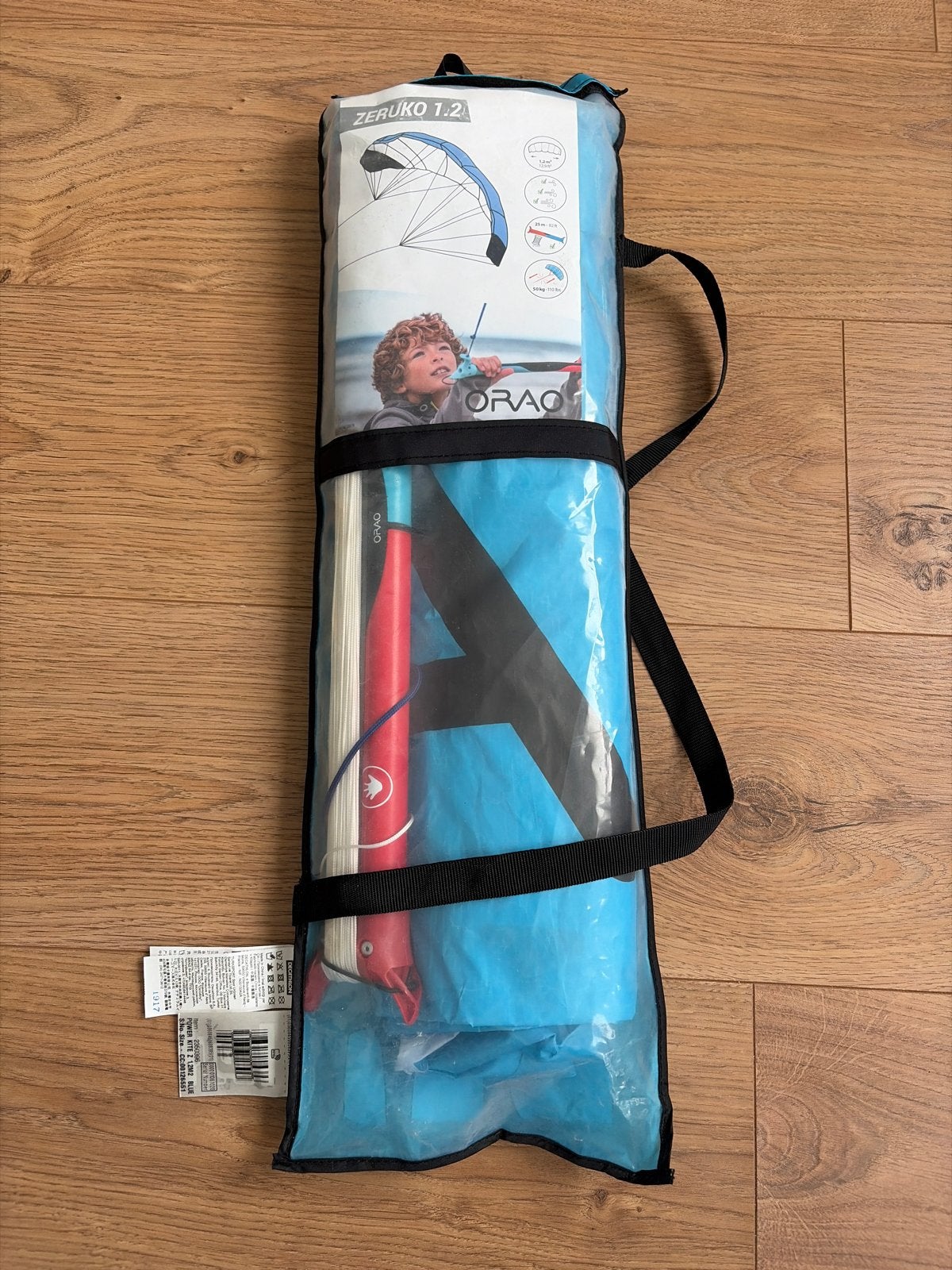 ORAO Zeruko 1.2 Vlieger, Sport en Fitness, Vliegeren, Ophalen of Verzenden, Zo goed als nieuw, Tweelijns, Vlieger